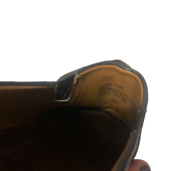 Naturalizer Women’s Size 8 1/2 Blue Slip On Leather Comfort Loafer Shoes - Picture 7 of 11